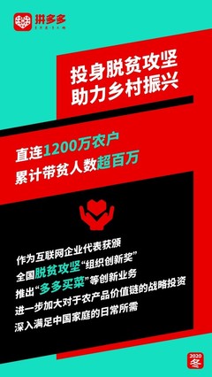 拼多多CEO陳磊 深耕農產品電商，以“重”投入撬動互聯網零售新格局